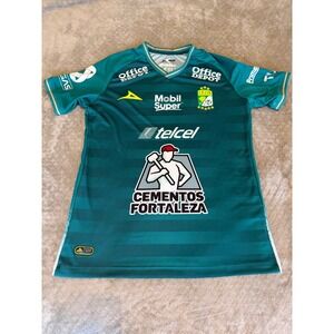 Pirma Club Leon Soccer Jersey Mens Large Teal Green Liga MX Football Shirt